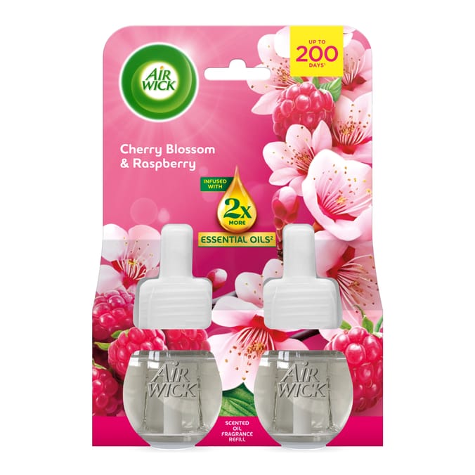 Air Wick Plug-in Twin Refill 19ml - Cherry Blossom & Raspberry