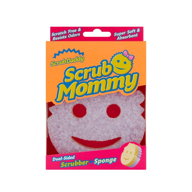 Scrub Mommy Dual-Sided Scrubber & Sponge