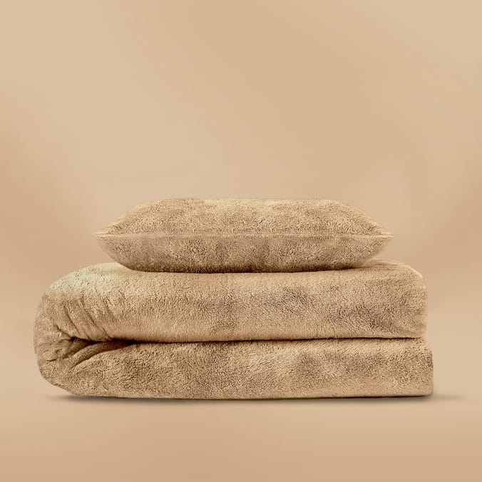 The Winter Warmer Collection Teddy Single Duvet Set