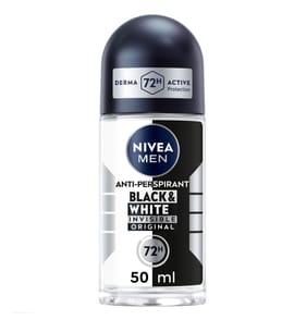 Nivea Men Roll On Anti-Perspirant Deodorant 50ml - Black & White