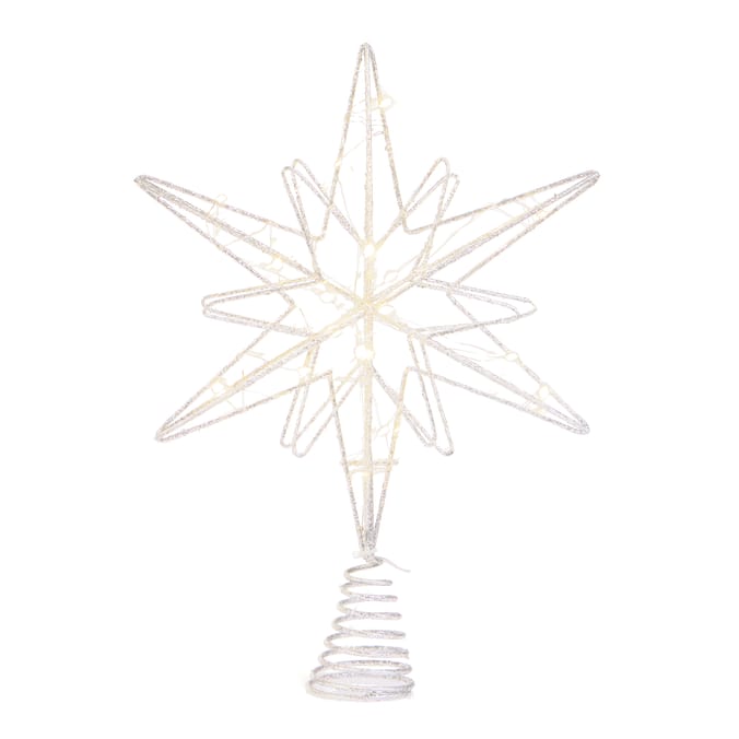 Nordic Spirit Light-Up Tree Topper