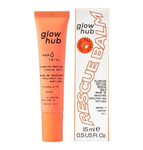 Glow Hub Mango & Castor Oil Plumping Peptide Rescue Balm 15ml