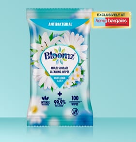 Bloomz Multi Purpose Cleaning Wipes 100s - White Linen & Lily
