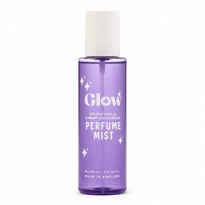 Glow Perfume Mist 250ml - Golden Vanilla & Warm Sandalwood 
