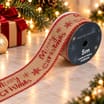 Festive Feeling 5M Ribbon - Merry Christmas