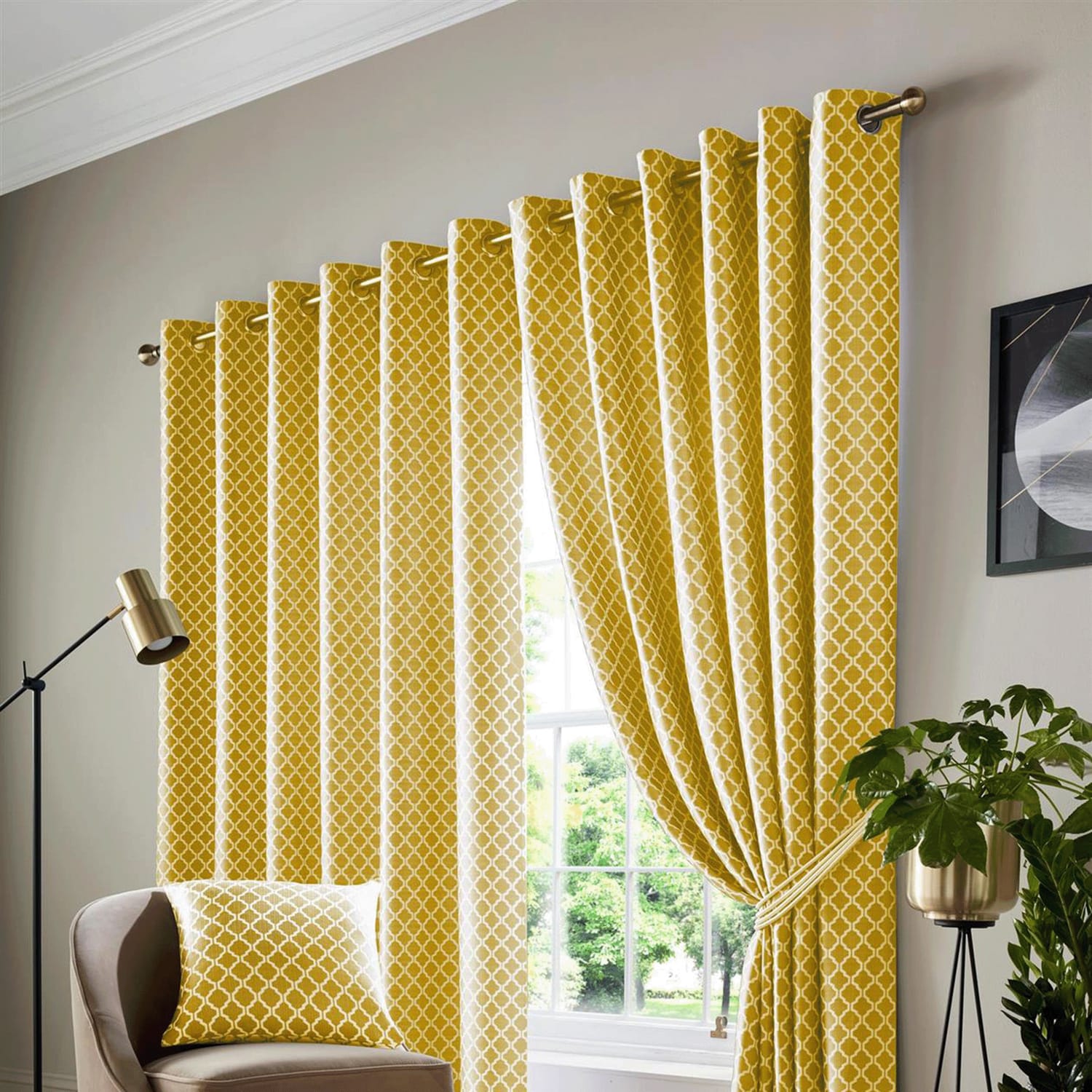 Alan Symonds Cotswold Fully Lined Curtains Home Bargains