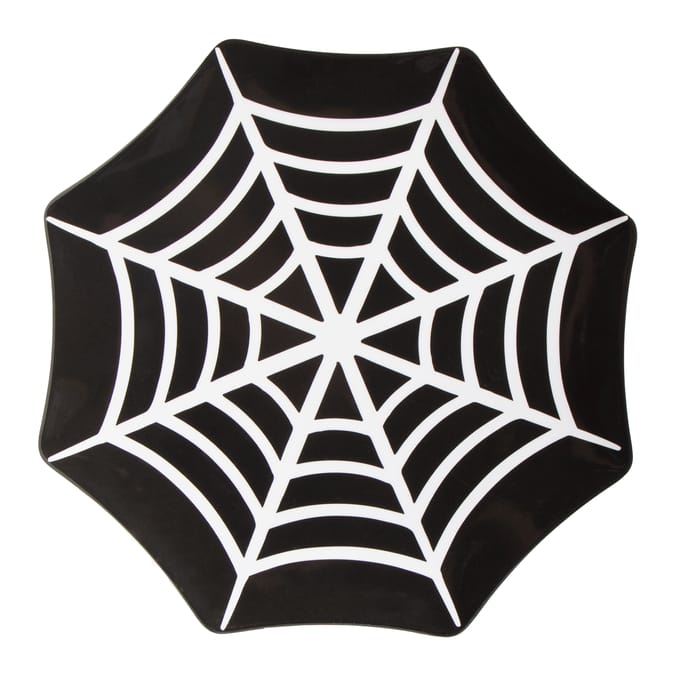 Spooks & Spells Spiderweb Platter