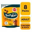 Pedigree Tasty Minis Chicken & Duck Flavour 130g x8