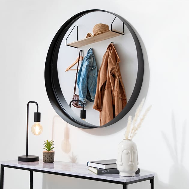 Home Collections Round Mirror | Home Bargains