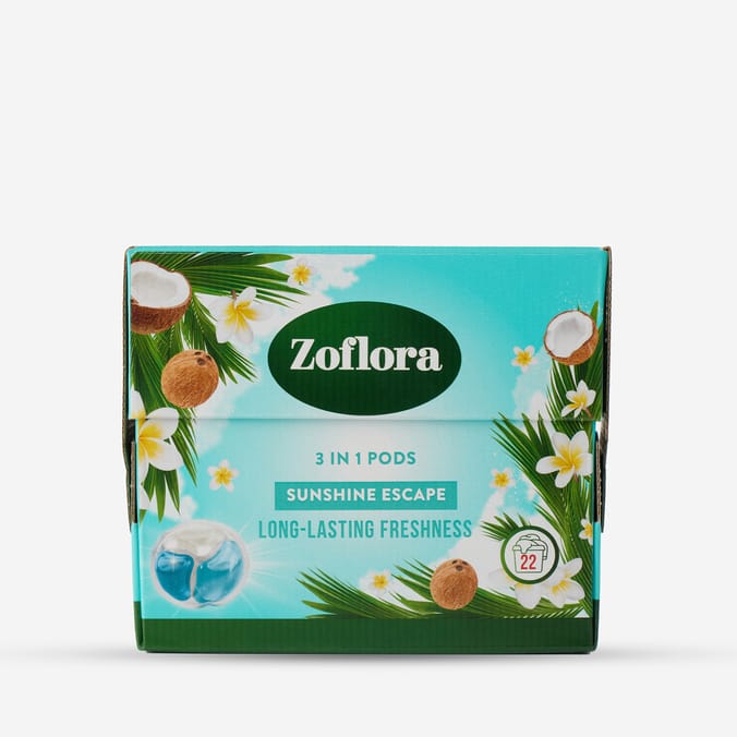 Zoflora 3 In1 Pods Laundry Capsules 22s - Sunshine Escape