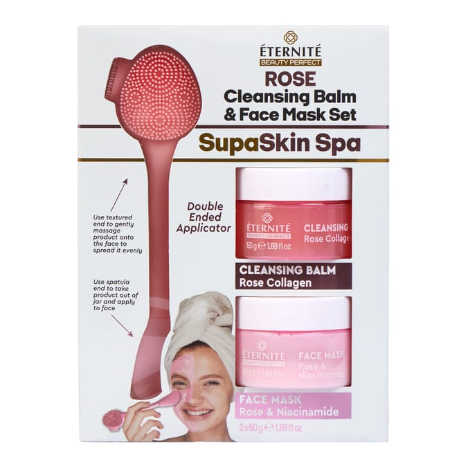 Eternite Rose Cleansing Balm & Face Mask Set