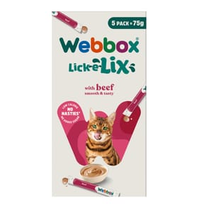 Webbox Lick-e-Lix 5 x 15g - Beef