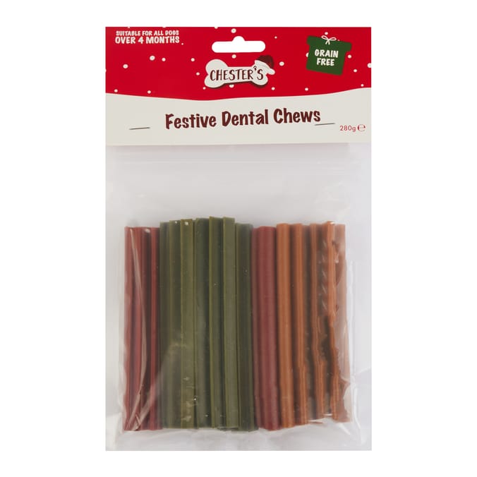 Chester's Festive Dental Chews 280g