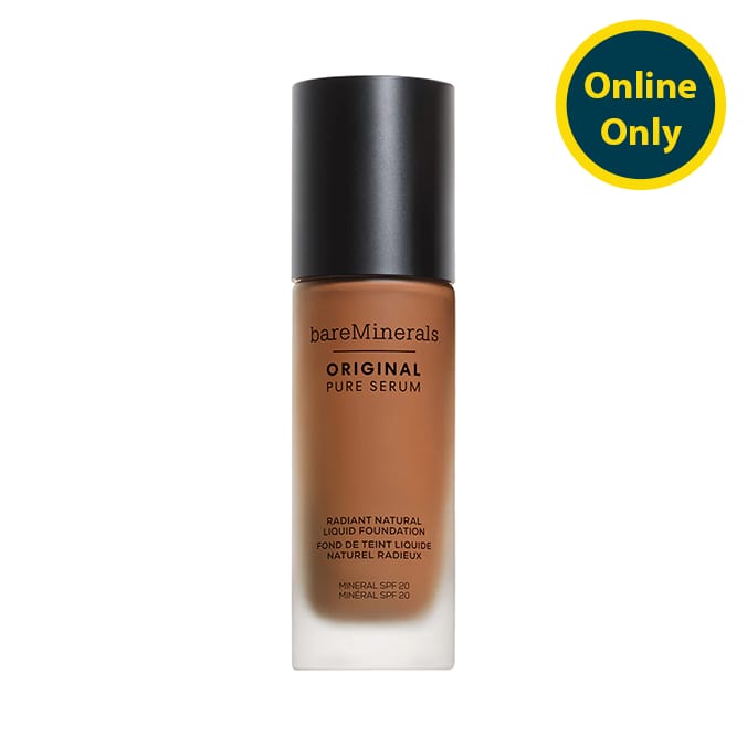 BareMinerals Original Pure Serum Radiant Natural Liquid Foundation 30ml - Deep Warm 5