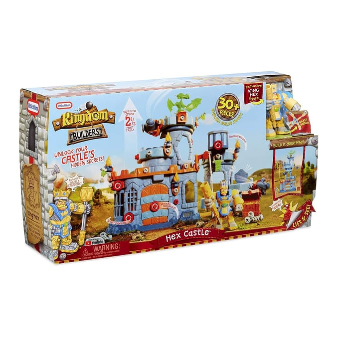 Little Tikes Kingdom Builders Hex Castle Playset