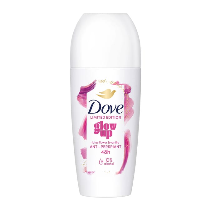 Dove Limited Edition Anti-Perspirant Roll On Glow Up 50ml