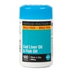  Revitalise Healthcare + Cod Liver Oil & Fish Oil Capsules 180s - 500mg