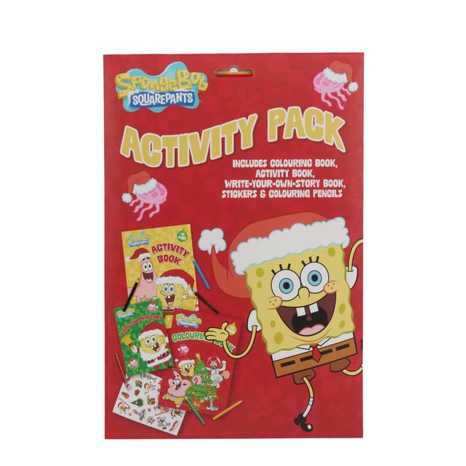 Spongebob Squarepants Christmas Activity Pack