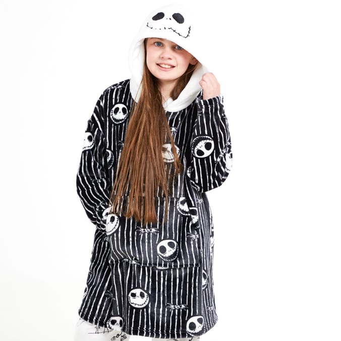 The Nightmare Before Christmas Hood Blanket - Kids