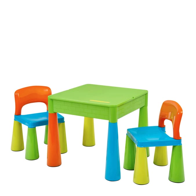 Liberty House Toys Kids 5-in-1 Activity Table and 2 Chairs Set