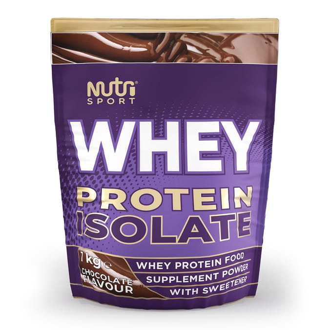 Nutri Sport Whey Protein Isolate 1kg - Chocolate