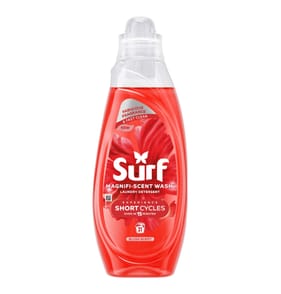 Surf Magnifi-Scent Quick Wash Laundry Liquid 837ml 31 Washes - Blush Burst