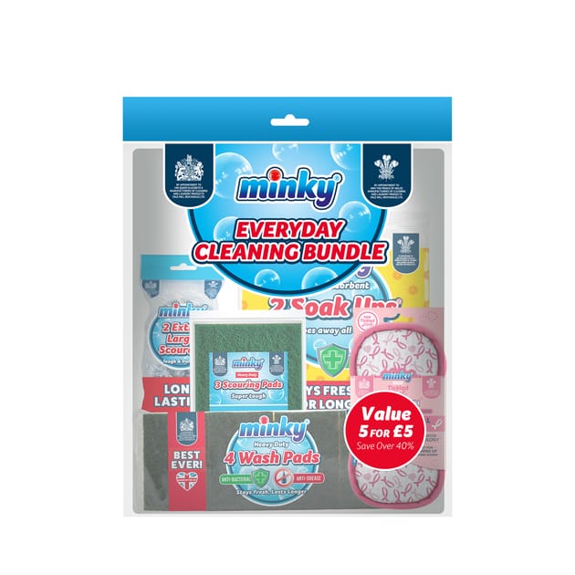 Minky Everyday Cleaning Bundle Home Bargains