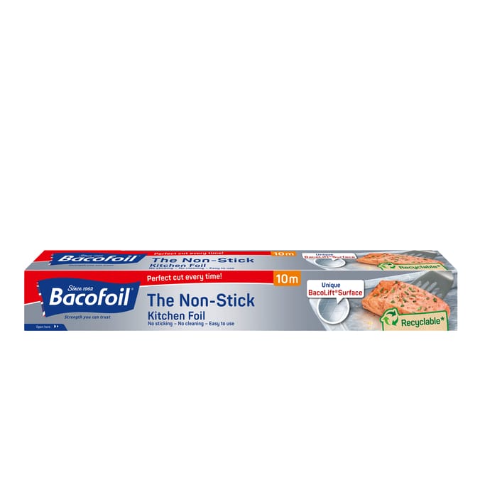 Bacofoil Non-Stick Kitchen Foil EasyCut System 10m