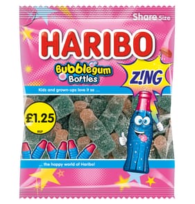 Haribo Bubblegum Bottles 140g