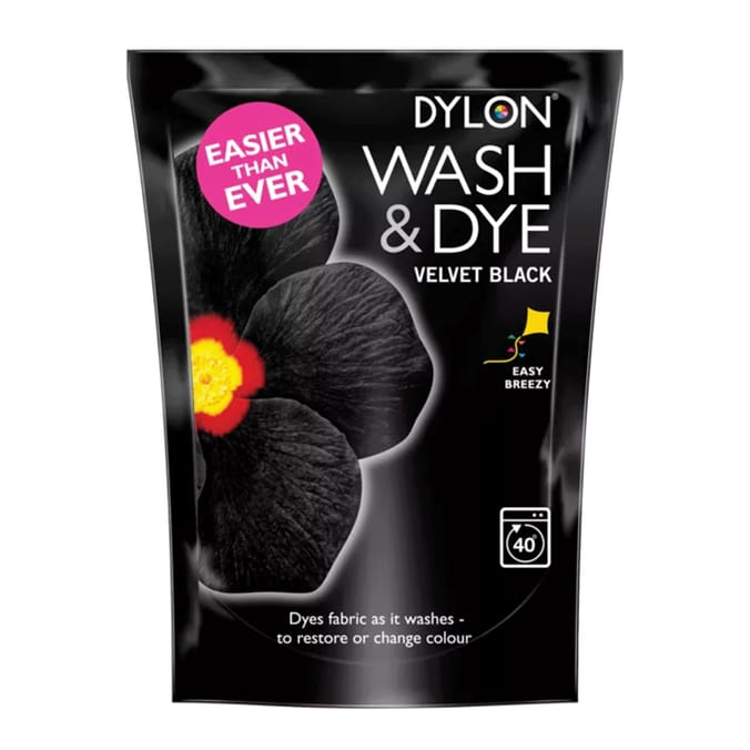 Dylon Wash & Dye 350g - Velvet Black