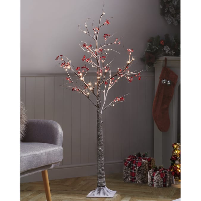 Festive Feeling 1.5m Light Up Berry Tree