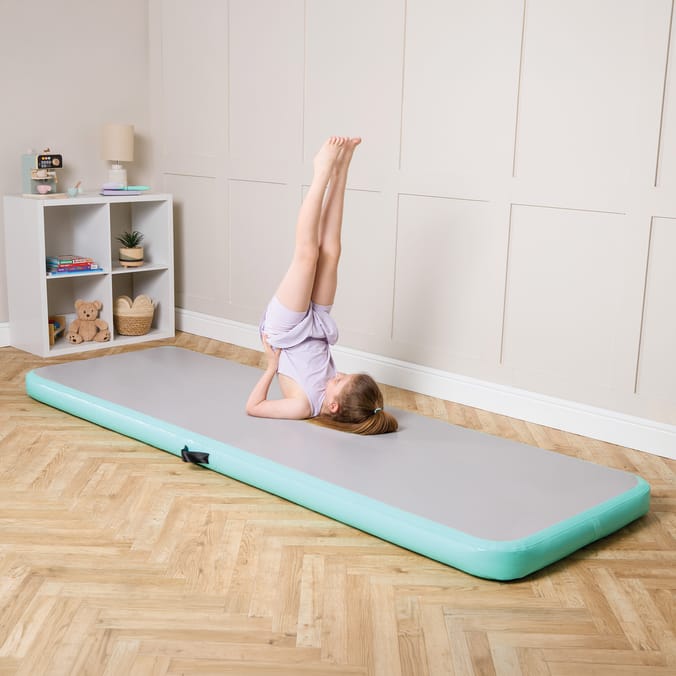 Let's Play Air Track Inflatable Mat - Green 