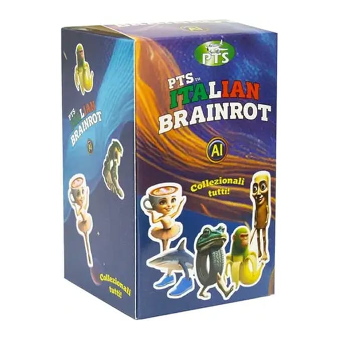 Italian Brainrot AI 3D Keychain Blindbox