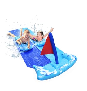 Hello Summer Two Lane Water Slide