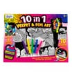 10 in 1 Velvet and Foil Art Kit Assorted