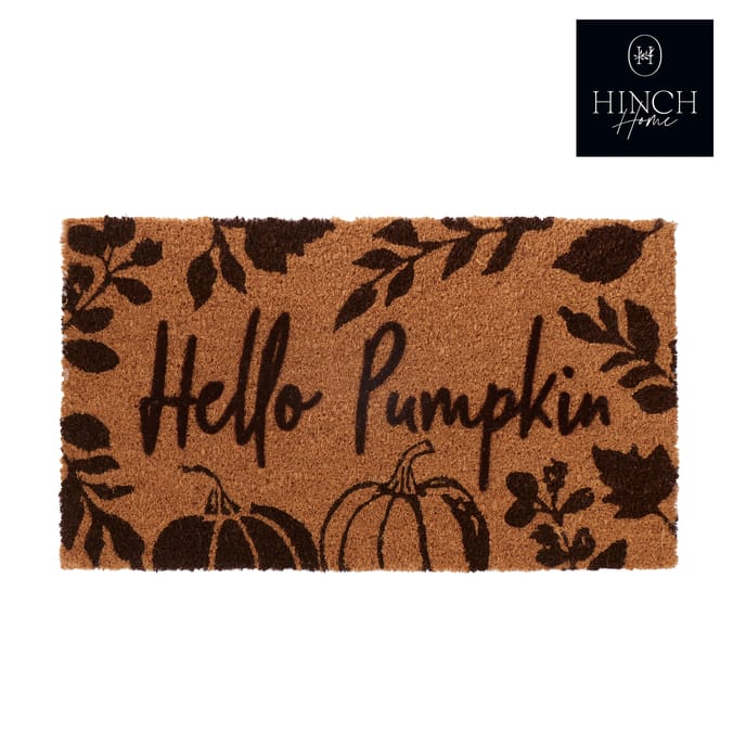 Hinch Home Flocked Coir Door Mat