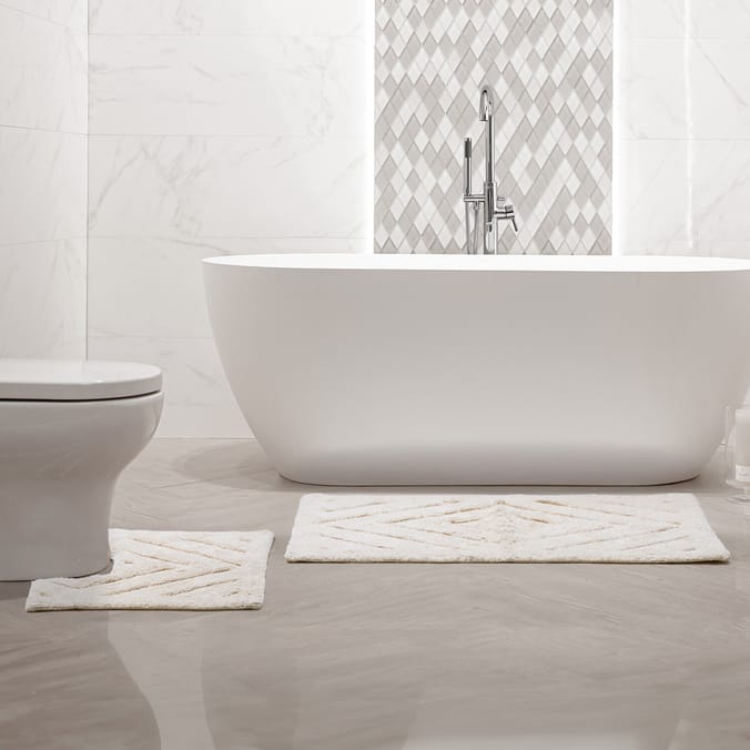 Tufted 2 Piece Bath & Pedestal Mats