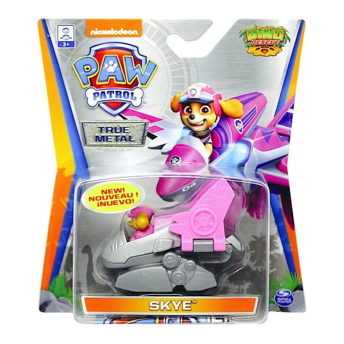 Paw Patrol True Metal Vehicle - Skye Dino Rescue