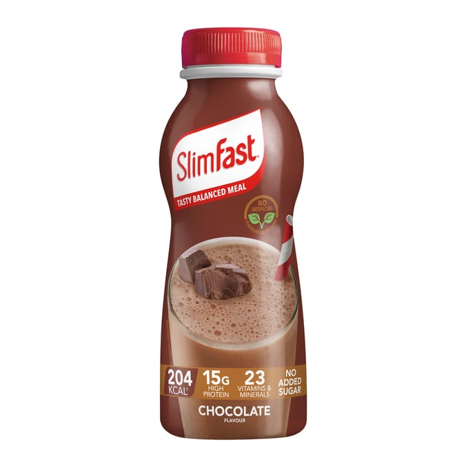 SlimFast High Protein Shake 325ml - Chocolate x6