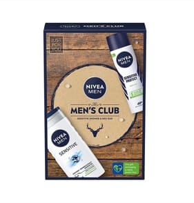 Nivea Men Men's Club Sensative Shower & Deo Duo Gift Set