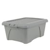 Wham Upcycled Box & Lid 34l - Soft Grey