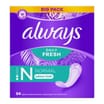 Always Daily Fresh Panty Liners 54 Liners - Normal