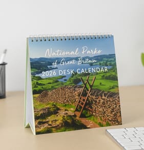2026 Desk Calendar - National Parks of Great Britain