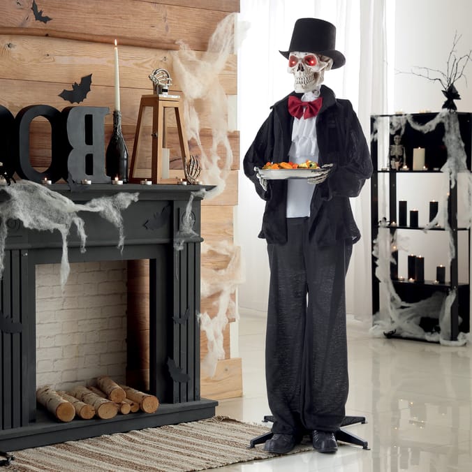 Haunted House Animated Spooky Butler 5"7ft