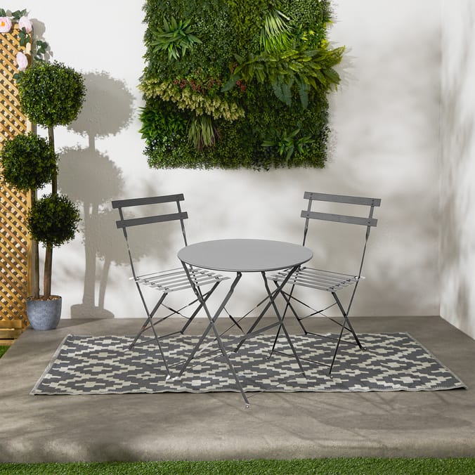 The Outdoor Living Collection Tuscany Metal Bistro Set
