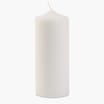Wickford & Co Unfragranced Extra Large Pillar Candle