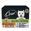 Cesar Garden Terrine Wet Dog Food in Tray 8 x 150g