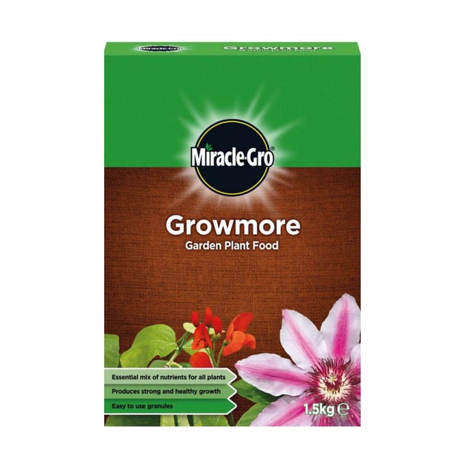 Miracle-Gro Growmore Garden Plant Food 1.5kg
