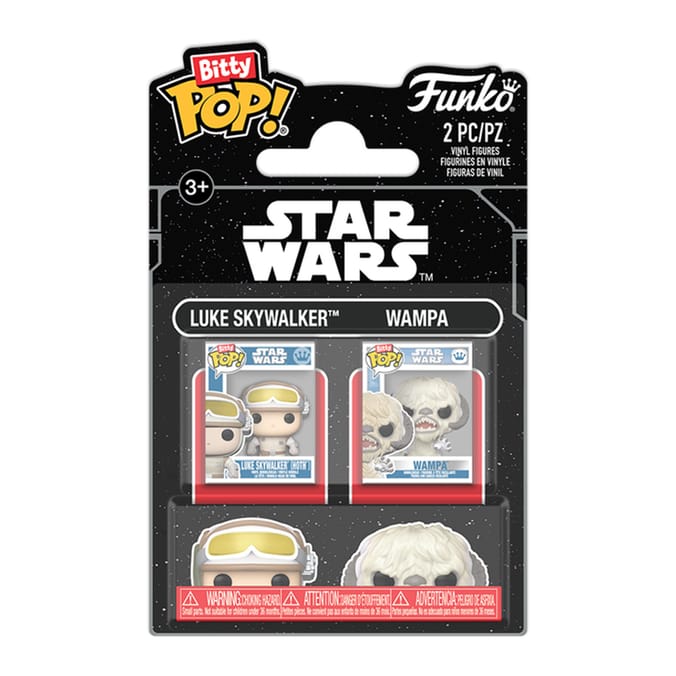 Funko Bitty Pop! Star Wars 2 Pack - Luke & Wampa