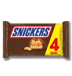 Snickers Chocolate Bars 4x41.7g